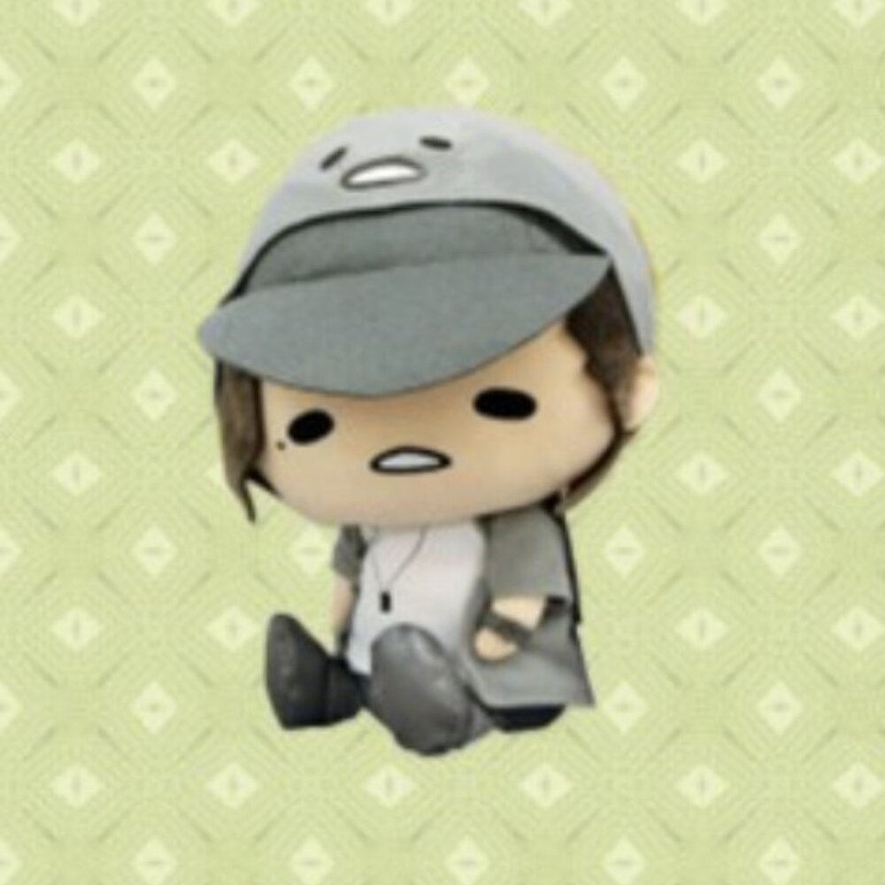 New Sanrio Furyu Gudetama x Jin Akanishi 25cm Plush Japan Toreba